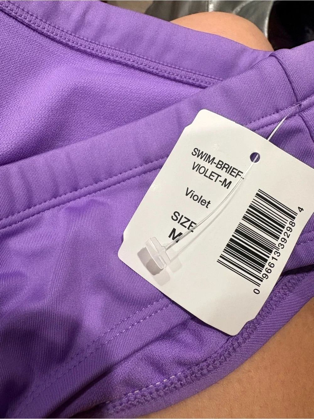 Humankind Violet Swim Brief Bikini Bottom Size M